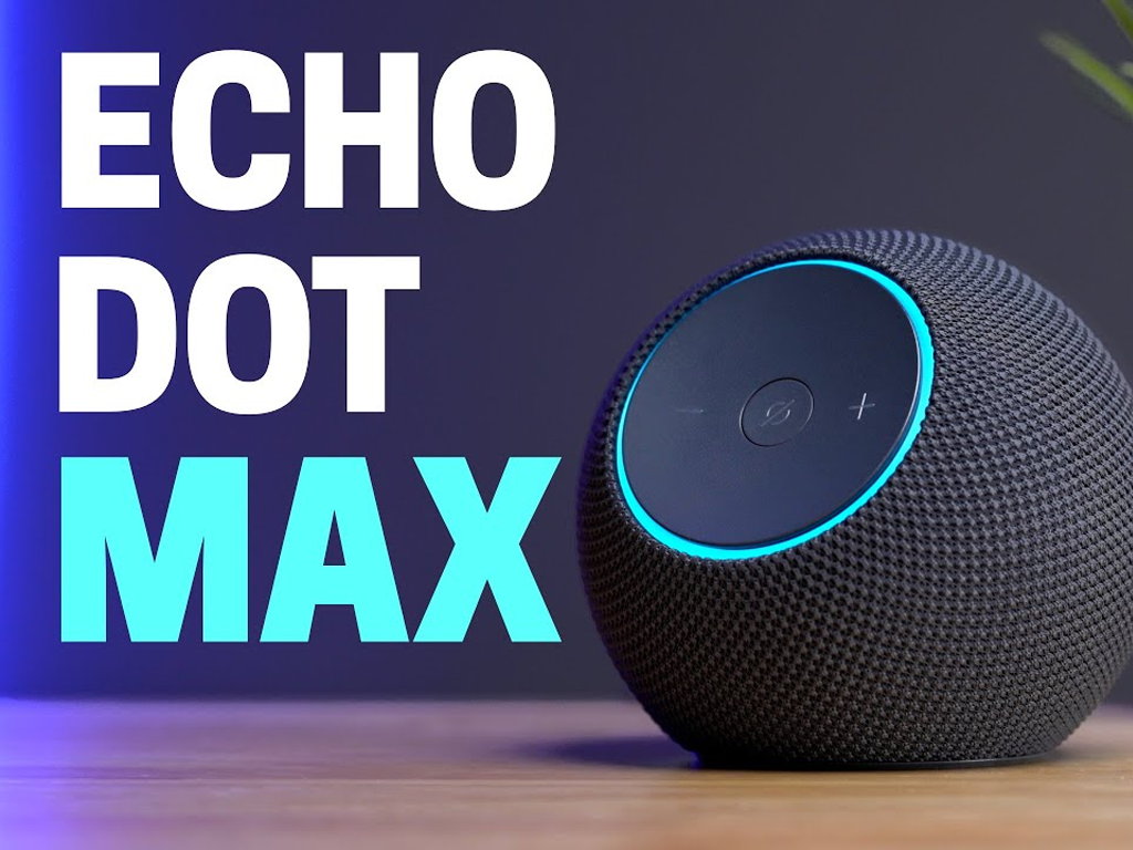 Amazon Echo Dot Max (Geração mais recente) – Som Envolvente, Alexa Integrada e Hub de Casa Inteligente | Cor Grafite